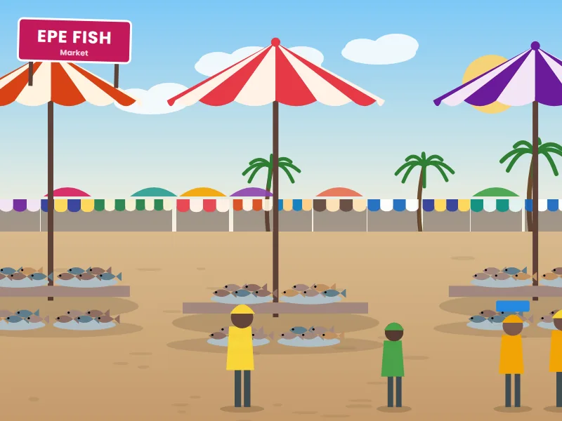 Epe Fish Market — Fresh & smoked fish