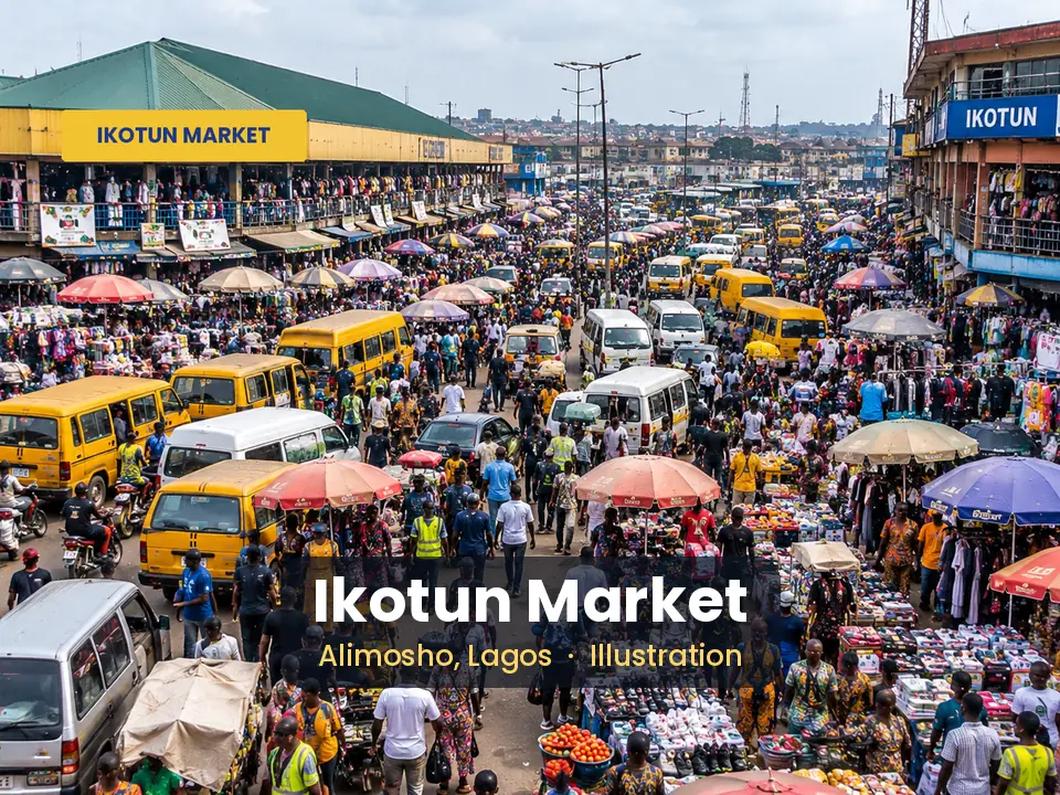 Ikotun Market — General goods, clothing & foodstuff