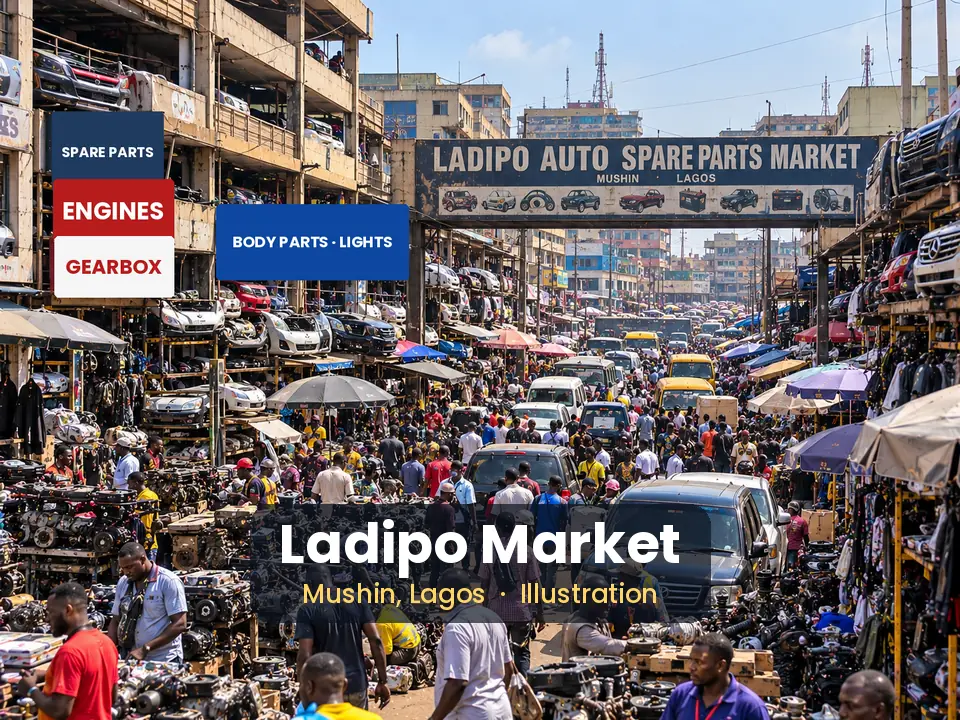 Ladipo Market — Nigeria's largest auto spare parts market
