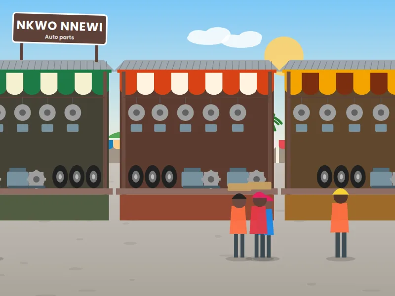 Nkwo Nnewi — Auto & motorcycle spare parts