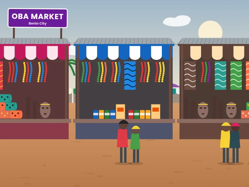 Oba Market — General goods, foodstuff & crafts