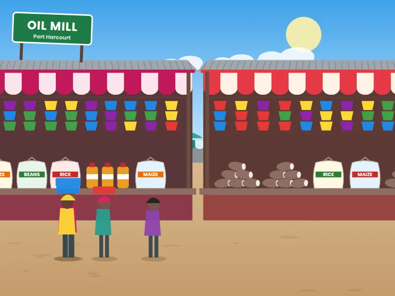 Oil Mill Market — Foodstuff & provisions