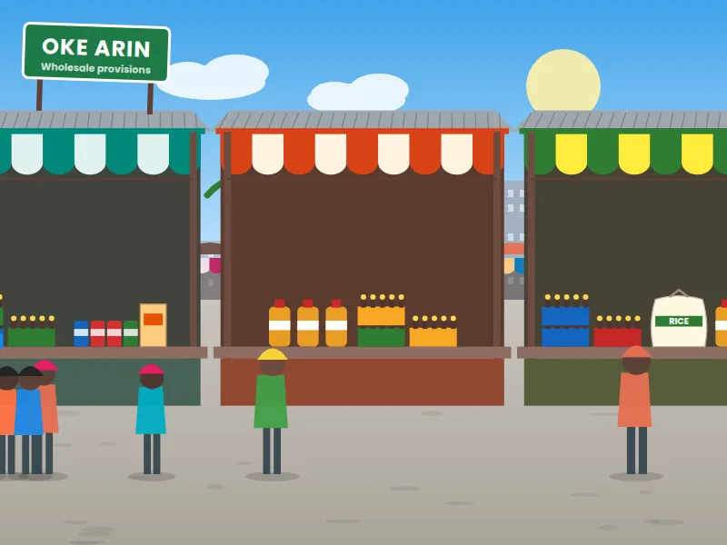 Oke Arin Market — Wholesale provisions & drinks
