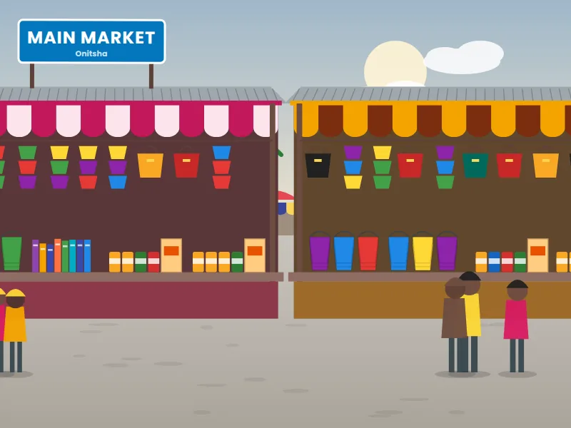 Onitsha Main Market — One of Africa's largest markets — general goods