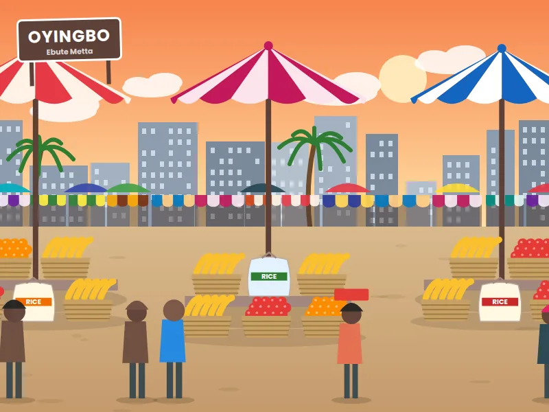 Oyingbo Market — Foodstuff, fruits & general goods