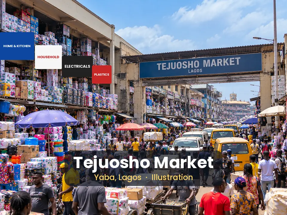 Yaba / Tejuosho Market — Fashion, fabrics & thrift