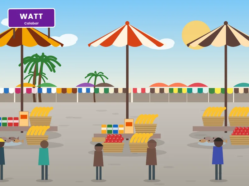 Watt Market — Foodstuff, seafood & general goods